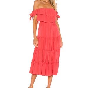 Misa micaela midi dress
